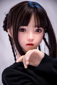 Dimu Doll シリコンヘッド+TPE 体 ラブドール 清楚系ドール はると 138cm