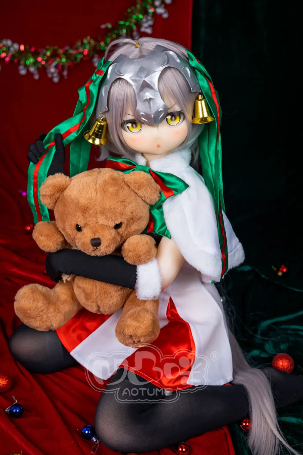 Aotume Doll 天真爛漫 アニメ ラブドール 135cm AA-cup fat 123幼贞德 癒しい