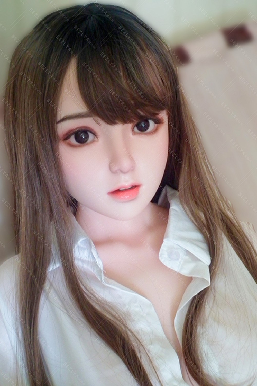 優しい系 Cカップ シリコン製頭部+TPEボディ 鈴蘭 149cm