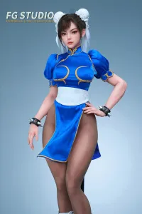 【先行販売 3月20日まで】SGD STUDIO&Man You 春麗 Cosplay Chunli FG-003 1/3 60cm 2.57kg ミニドール フィギュア Figure Doll