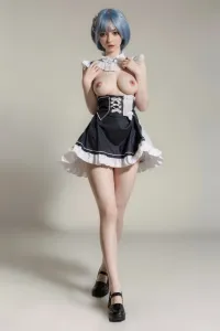 Orange in シリコン製 アニメ顔ラブドール 天真爛漫 レム 158cm C カップ #600