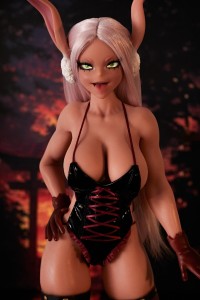Climax Doll 70cm Acup シリコン Si70cm MK Mila(Black) アニメ系ラブドール