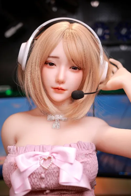 Dimu Doll シリコンヘッド+TPE体 金髪ラブドール 軽量化可能 Amara 166cm
