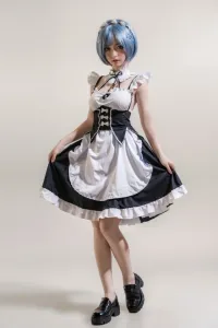 Orange in シリコン製 アニメ顔ラブドール 天真爛漫 レム 158cm C カップ #600