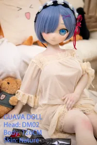 Guava Doll 126cm DDcup PVCヘッド+TPEボディ 126+DM02蕾姆 巨乳ラブドール