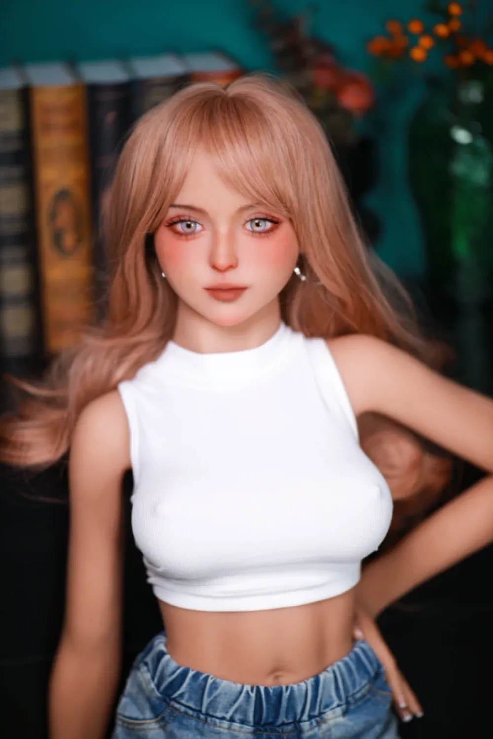 Fire Doll TPE製 妹系 外人ラブドール アイドルっぽい 鈴 128cm #48