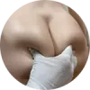 尻の柔らかさ仕上げ（Buttocks softening finish）