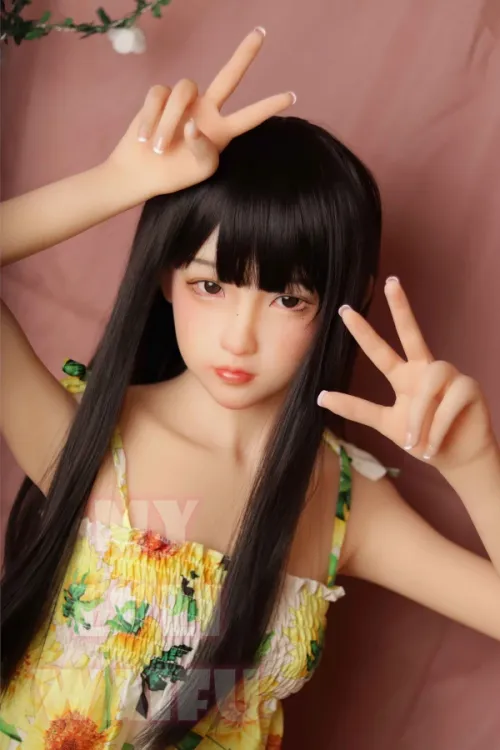 MLW Doll キス待ち顔 貧乳 リアルダッチワイフ TPE Doll 138cm AA Haruki