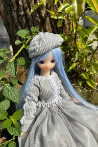 【レビュー&写真付き】Dimu Doll 青い髪の 小胸ラブドール ちはる 40cm