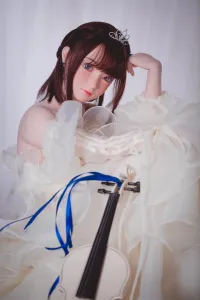 FU Doll シリコンヘッド コスプレ系 ウェディングドレスラブドール 巨乳 覃悠悠 148cm Dカップ #J012