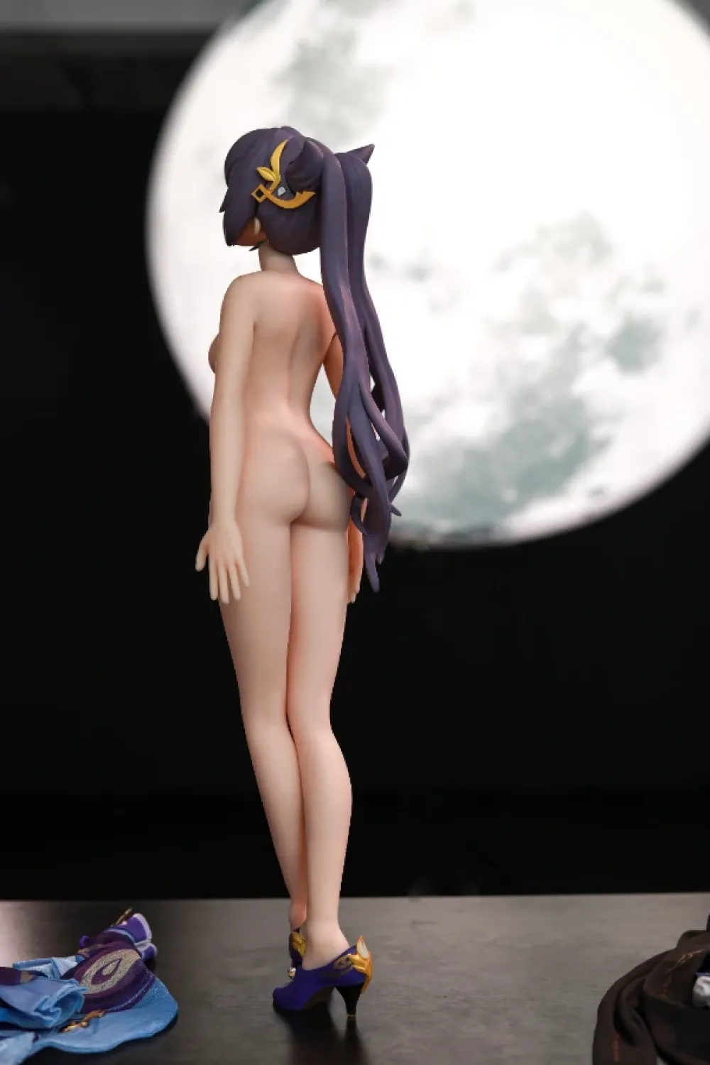 Dimu Doll PVC頭部+TPE体 アニメ系 ミニラブドール コスプレ 刻晴 50cm