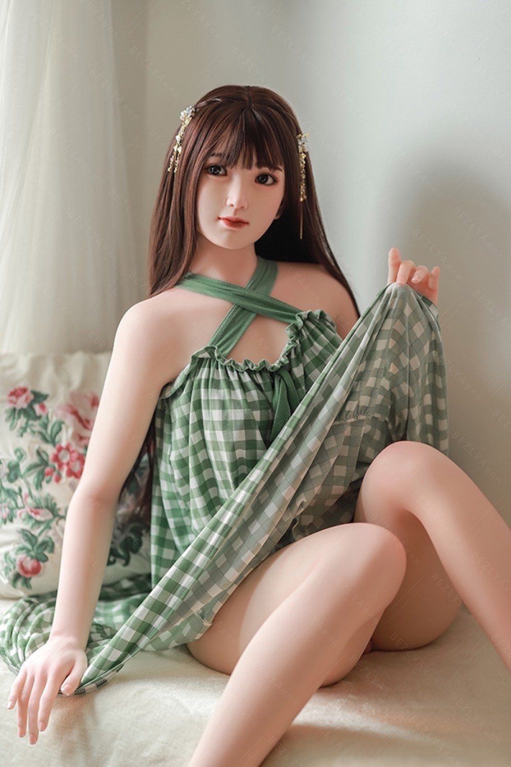 2.0 シリコンヘッド ラブドール 蝶豆 155cm-R