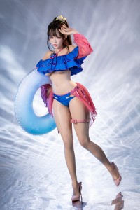 Aitia doll シリコン製 コスプレ系 水着ラブドール 魔法少女 0353 ROS口付き 睡蓮 2番メイク 2.2CF 155cmM