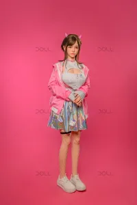 【超柔らかい超軽量ボディ】FU Doll シリコン製 おっとり系 ゲーマー女子ラブドール 巨乳 遥月 165cm F カップ ＃J042