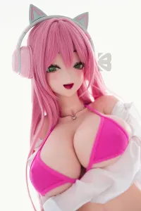 BC Doll シリコン製 アニメ系 爆乳ラブドール 天真爛漫 可動顎機能付き 山田花音 155cm Iカップ #O02