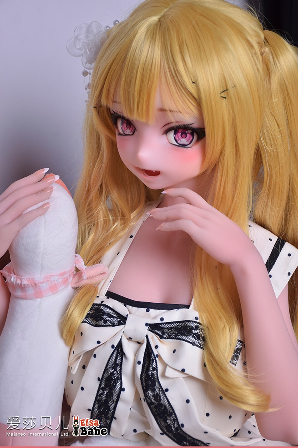 ElsaBabe Doll 148cm Lcup シリコン RAD030-Chikano Mari 胸元セクシー