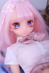 アニメラブドール 精霊癒しい フルシリコン製 服付き 桃60cm Mozu doll