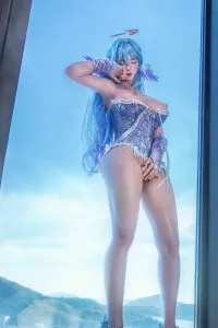 Doll Senior シリコン製 女神系 コスプレラブドール セクシー 最高級肌模様 170cm Gカップ #22 夢（ROSヘッドのみ対応）