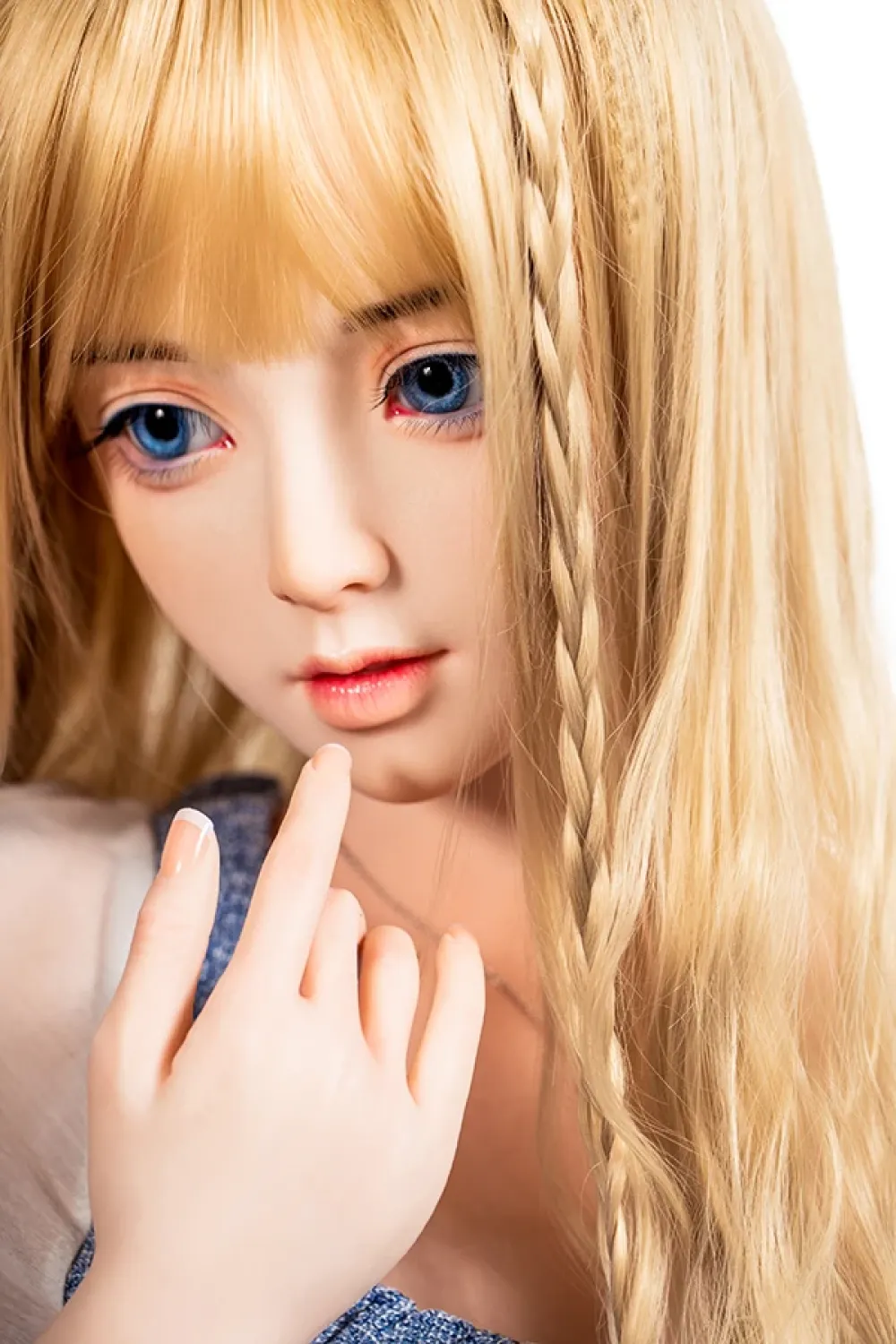 シリコンヘッド +TPE 体 青い目 清楚系ドールラブドール 実花 158cm