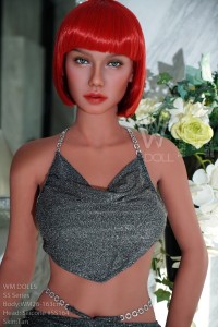 WM Dolls 163cm Gcup シリコンヘッド+TPE体 Emma #SS164 BBWラブドール