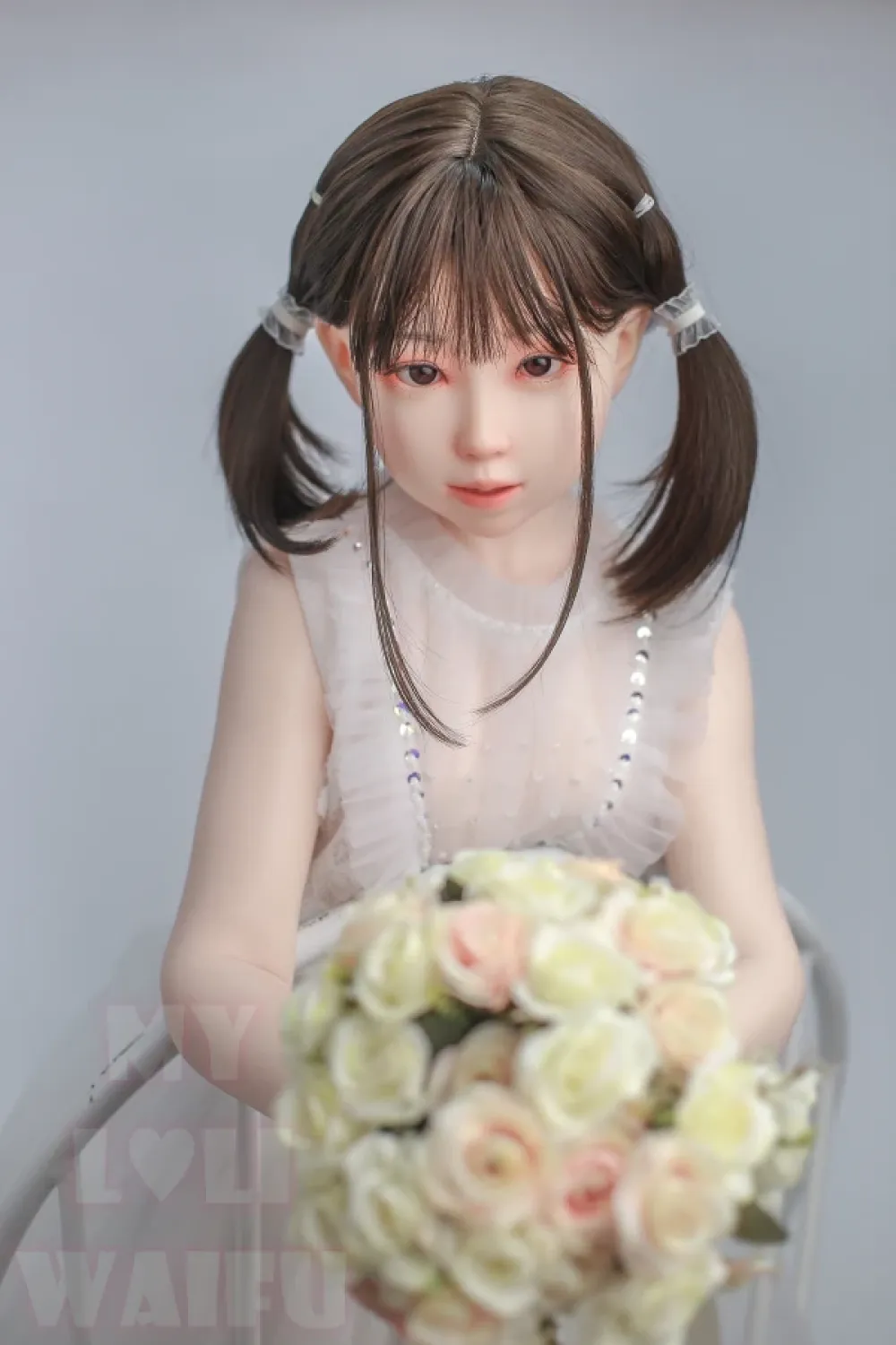 MLW DOLL シリコン製 妹系 甘えん坊ラブドール 可憐 顎機能追加可能 あや 127cm A カップ #66B