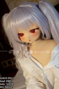 Guava Doll 143cm Bcup PVCヘッド+TPEボディ TPE 143cm-C 貧乳ラブドール