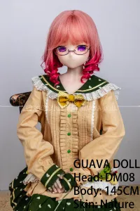 Guava Doll アニメラブドール PVCビニールヘッド DM08 手描きメイク 145cm 唯衣