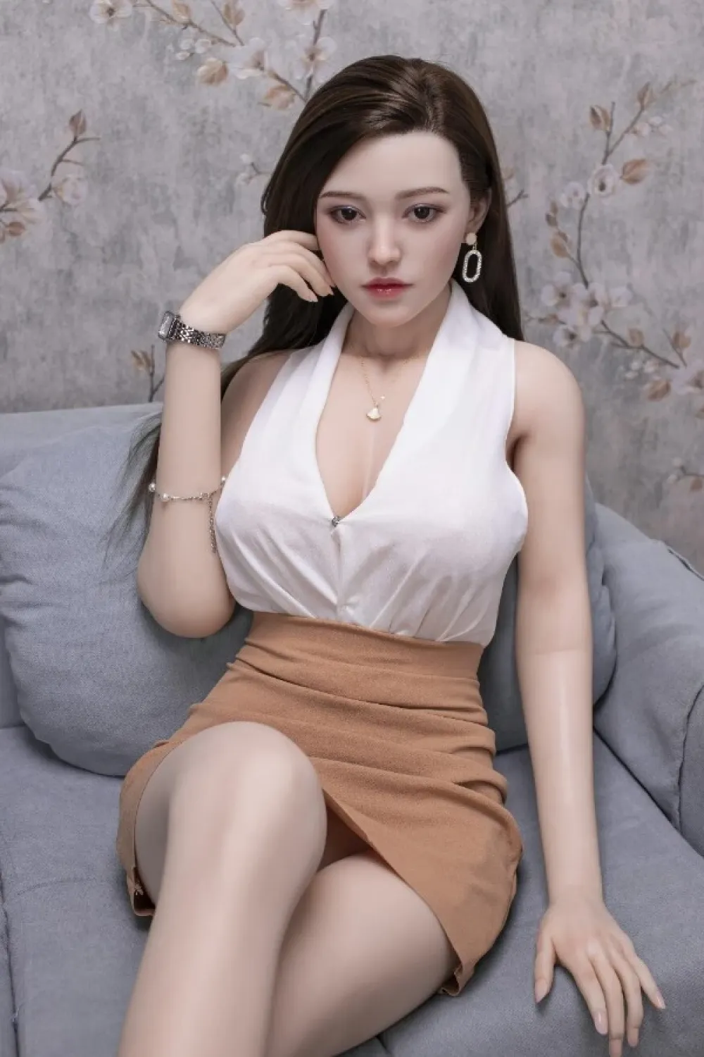 【業界激震、最安値に挑戦！】Dime Doll 熟女 シリコンドール Wei-Li 160cm C cup