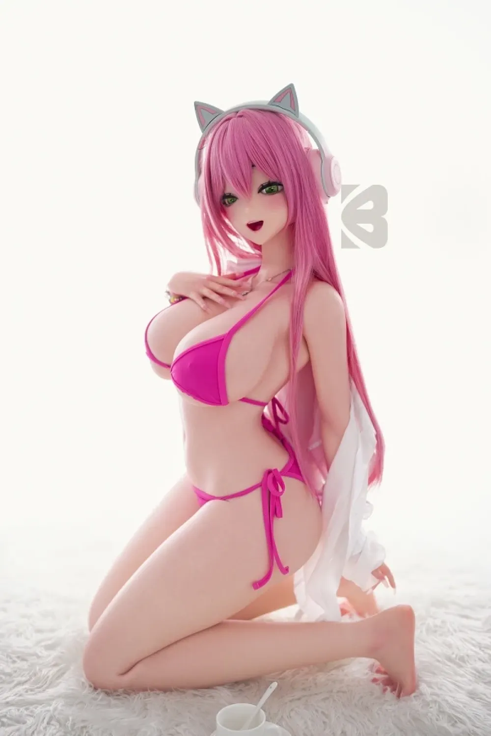 BC Doll シリコン製 アニメ系 爆乳ラブドール 天真爛漫 可動顎機能付き 山田花音 155cm Iカップ #O02