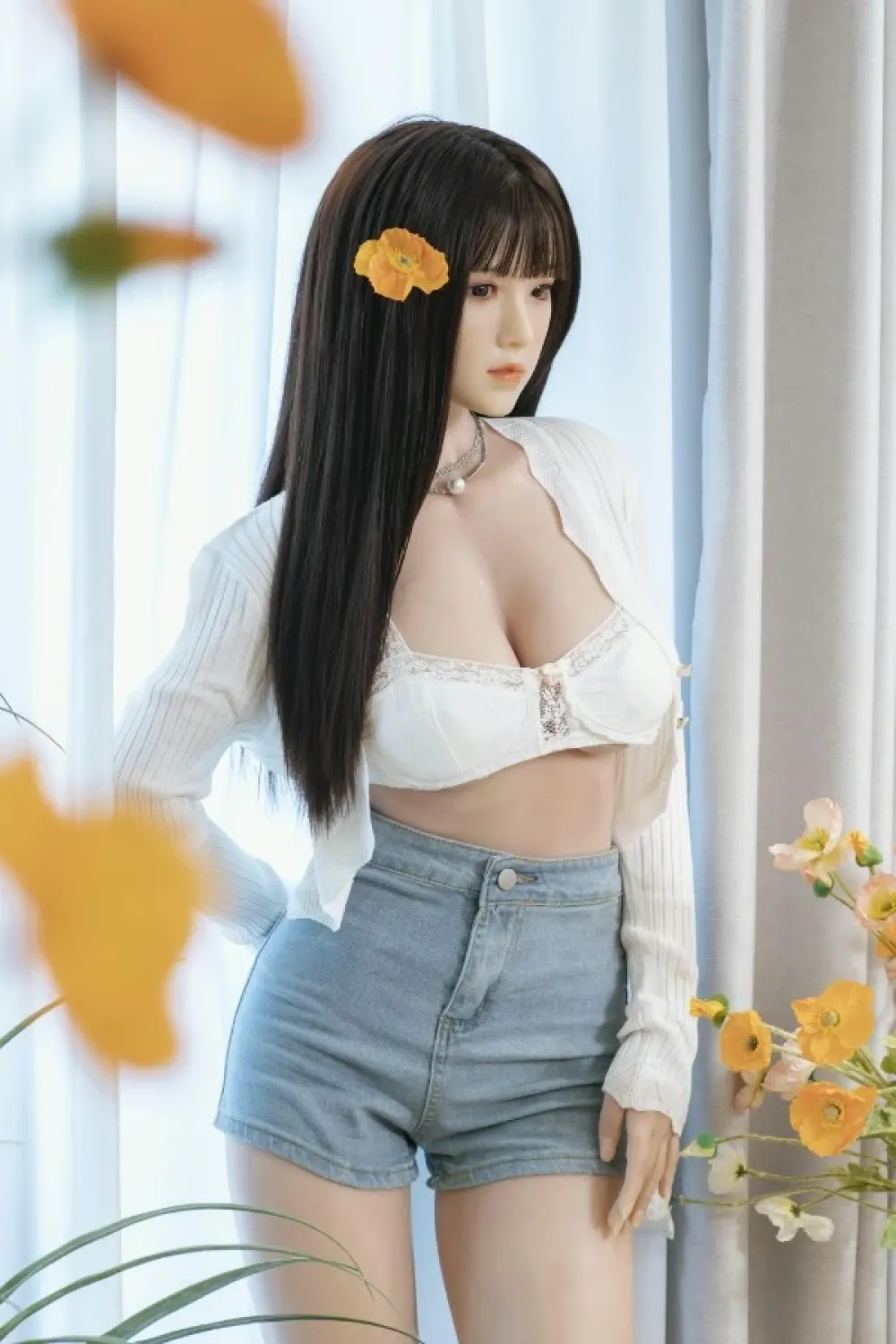 【業界激震、最安値に挑戦！】Dime Doll シリコン製 お姉さん系ラブドール Aiko 160cm