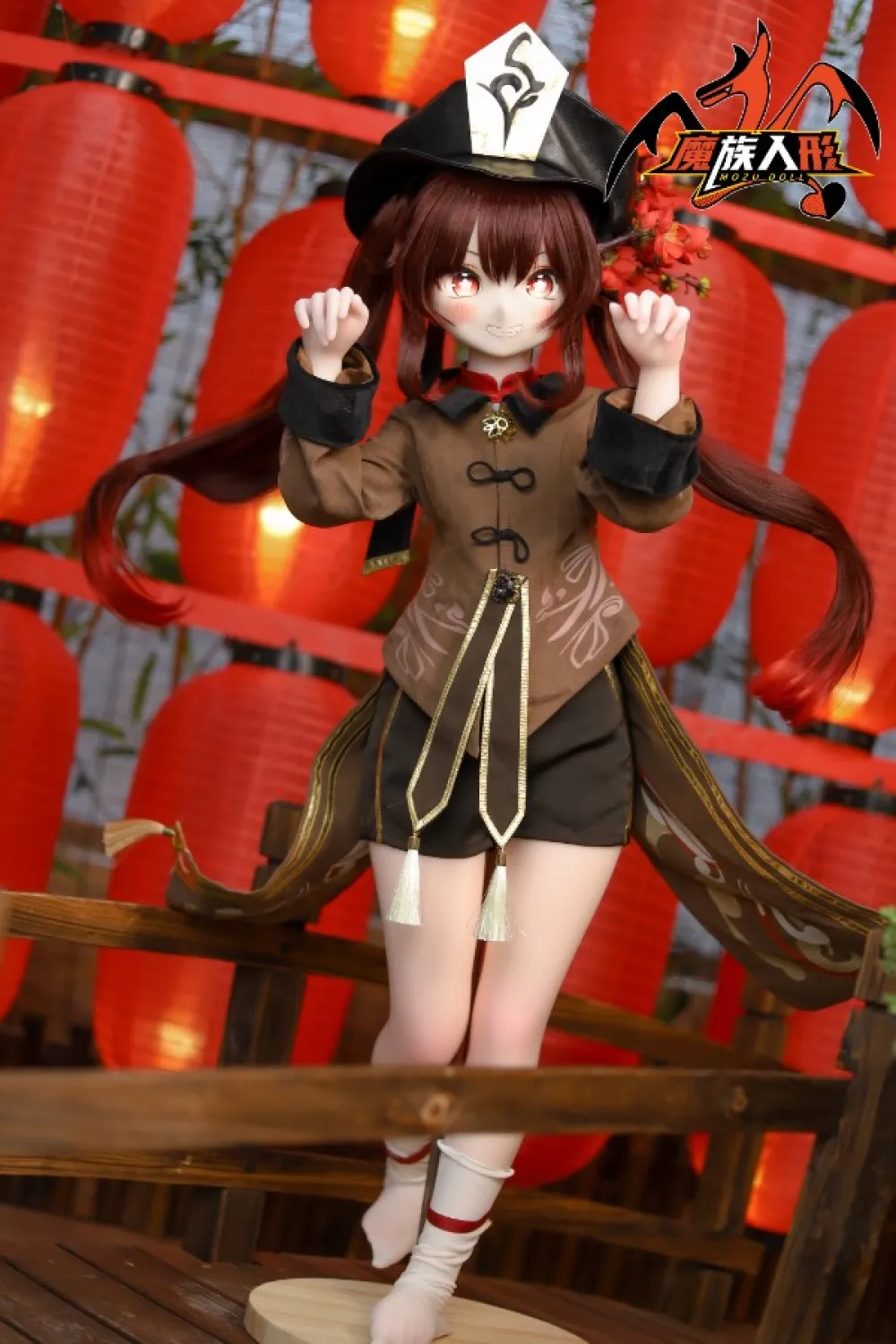 「写真衣装付き」 Mozu Doll 天真爛漫 アニメラブドール 85cm 桃子 Momo