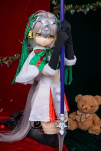 Aotume Doll 天真爛漫 アニメ ラブドール 135cm AA-cup fat 123幼贞德 癒しい