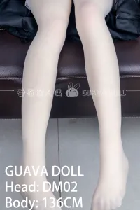 Guava Doll アニメラブドール 白髮 DM02 手描きメイク ビニール製（PVC）ヘッド 悠乃 136cm