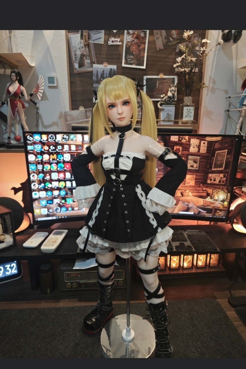 HC Doll フィギュアドール コスプレ セックス使用可能 PVCヘッド＋シリコンボディ 60cm XS 茉理