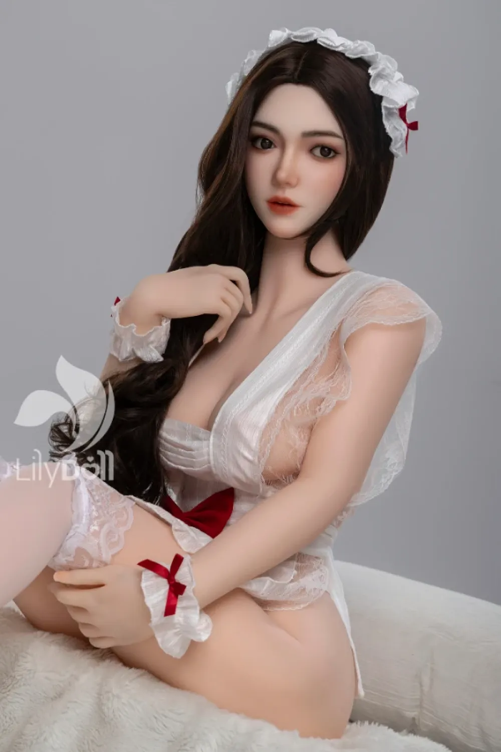 Lily Doll 158cm シリコンヘッド+TPE体 LD005 158cmD LH030A-C White Elara-C コスプレ系ラブドール