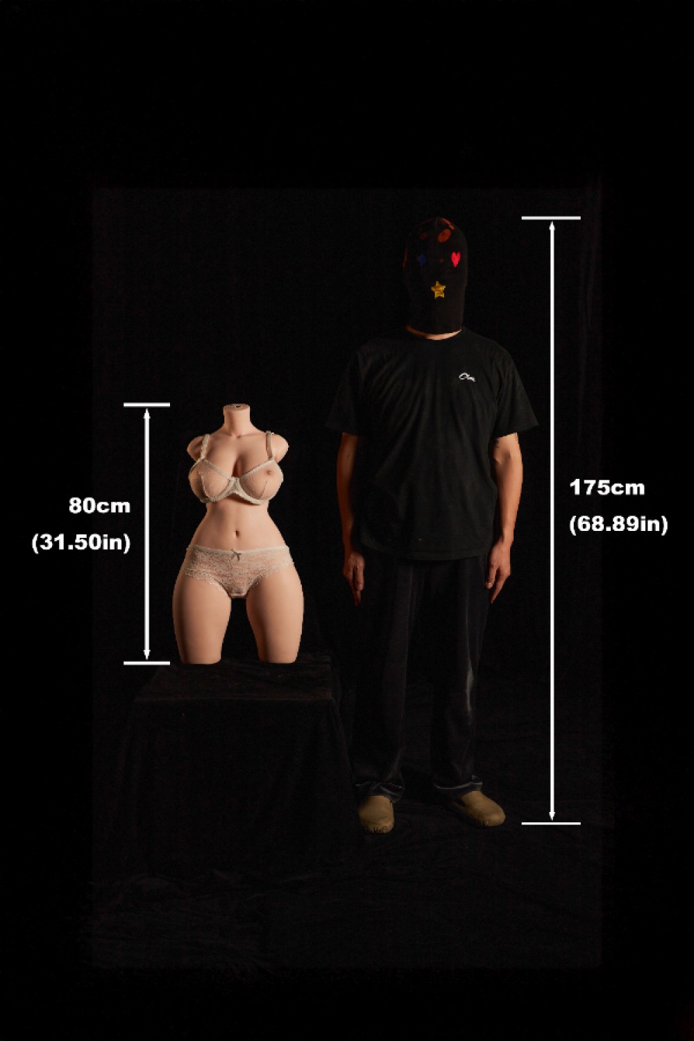 Climax Doll 美バランスボディ トルソー 型 上半身 良乳 シリコン高級ラブドール ULW 883# Torso(Nature) 80cm