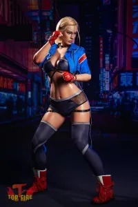 Topfire Doll シリコン製 コスプレ系 金髪ラブドール セクシー Phoenix 176cm D カップ #T43