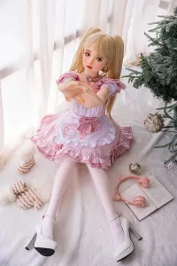 Mese Doll シリコンヘッド+TPE体 金髪 清楚系ドールラブドール 星音 145cm