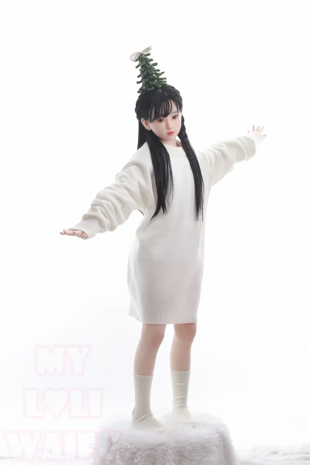MLW DOLL シリコン製 クリスマス系 可憐ラブドール 清楚 もも 127cm A カップ #88