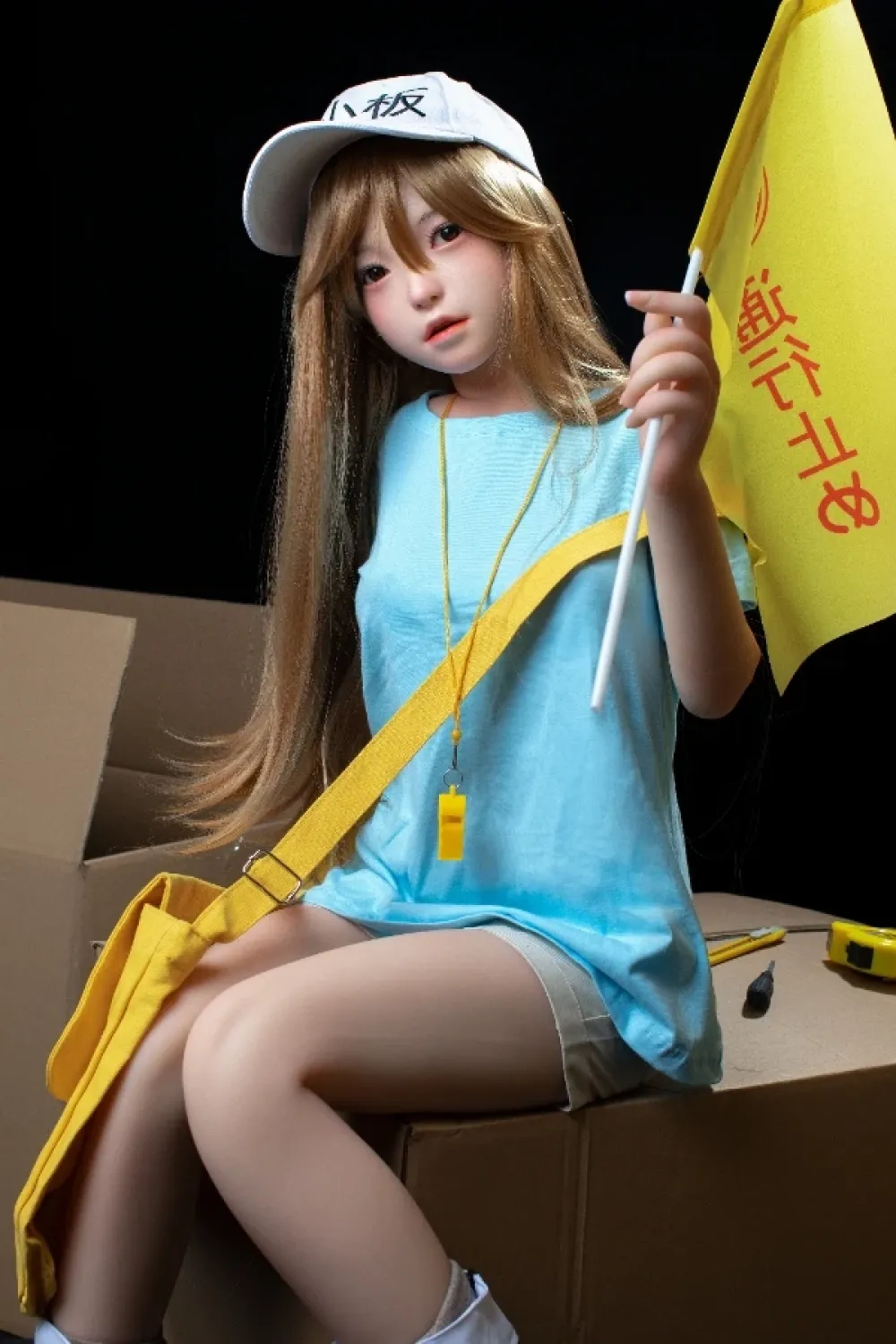 FU Doll シリコンヘッド コスプレ系 萌えラブドール 良乳 環奈 140cm B カップ #J008
