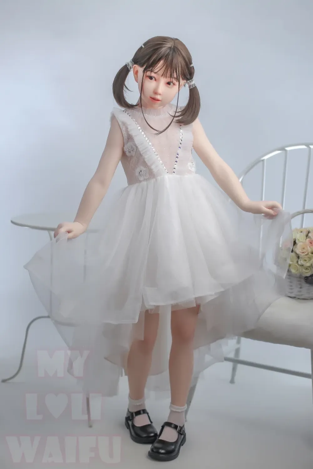 MLW DOLL シリコン製 妹系 甘えん坊ラブドール 可憐 顎機能追加可能 あや 127cm A カップ #66B