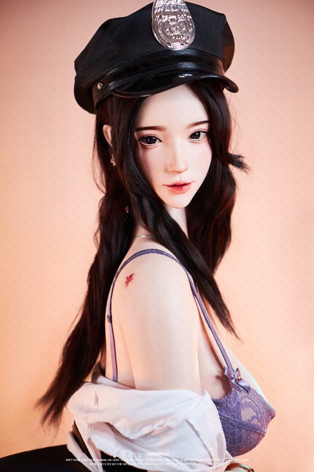 Aitia Doll シリコン製 ラブドール コスプレ 女警察官 0237 玉蘭 1番メイク 2.2 163cm