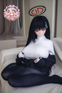 Croissant Doll 155cm Mcup PVCヘッド+TPEボディ 手描き 莉音remake アニメ系ラブドール