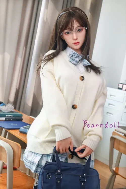 Yearndoll 【高級版】シリコン製 最高級皮膚模様 清楚系 制服ラブドール 優しい 麗羽 165cmD Dカップ #Y402