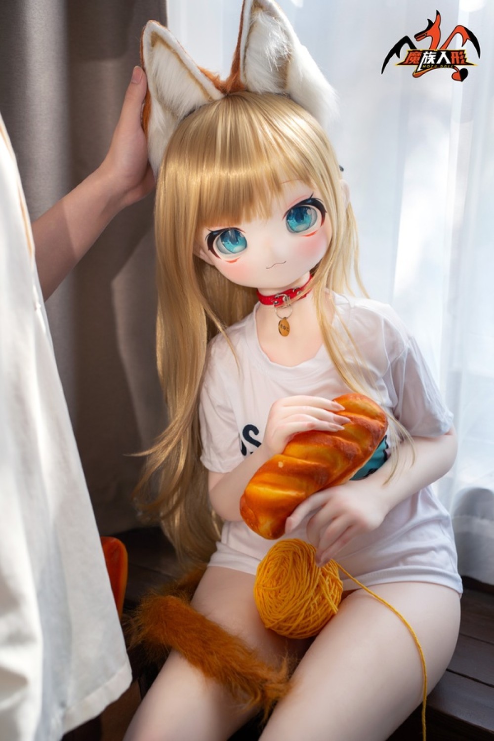 Mozu Doll SSR ほんわか系 アニメダッチワイフ 141cm 黄豆（141-Soyah) 大胸 PVCヘッド TPEボディー