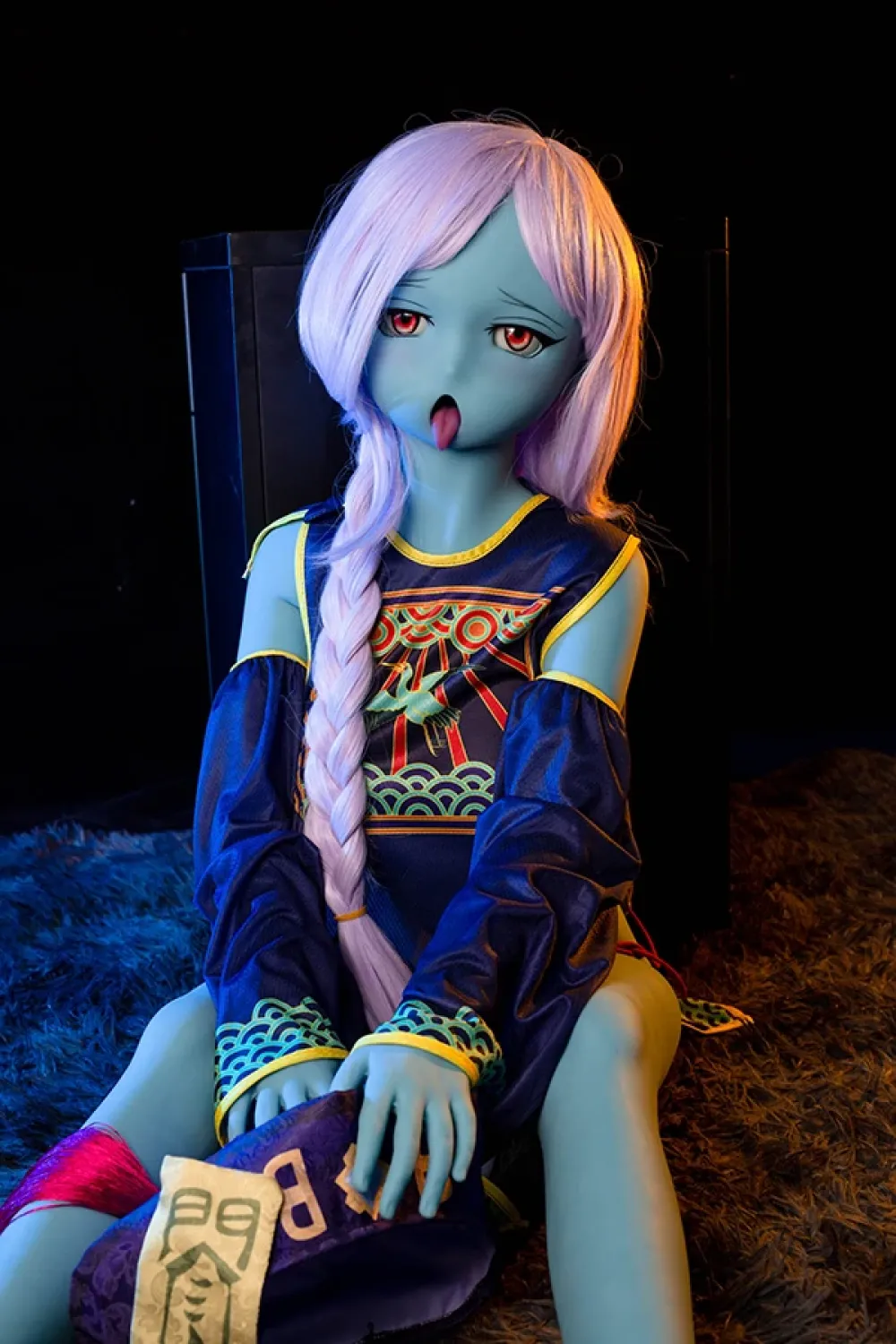 【レビュー&写真付き】Inherit Doll 青い肌 アニメラブドール 変態 ゾンビ Zombie 145cm