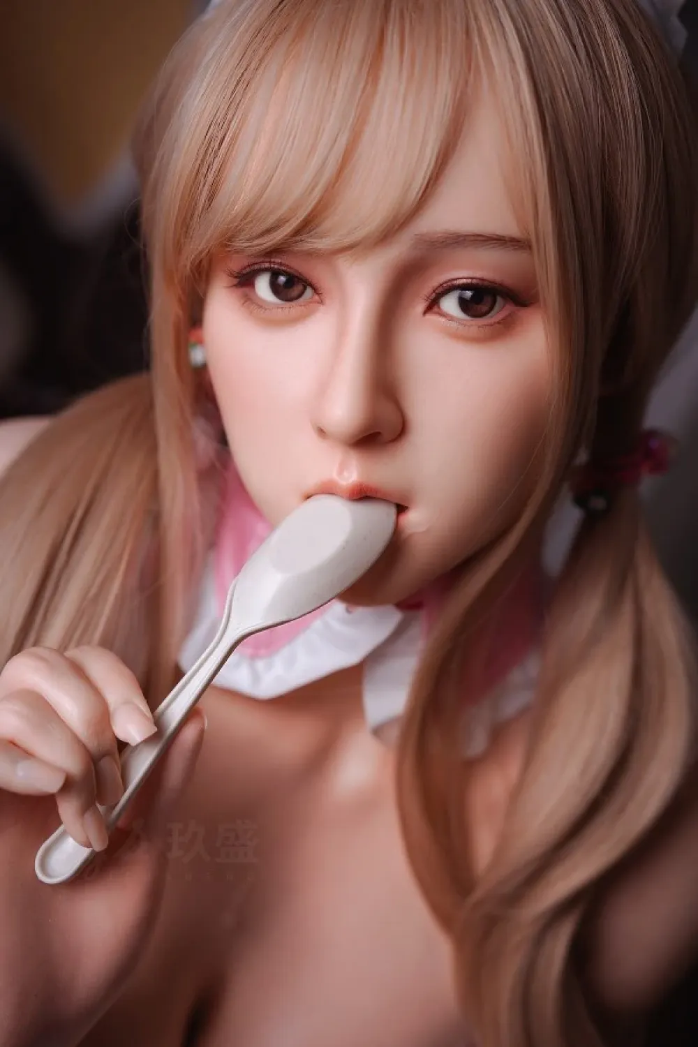 Jiusheng Doll シリコン製 アイドルっぽいラブドール 無邪気 セクシーメイド リアルな口構造（ROS）付き Lily 160cm Eカップ