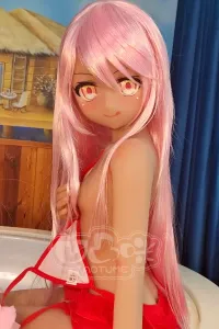 Aotume Doll アニメ 癒しい 天真爛漫 ラブドール 135cm A-cup slim #98