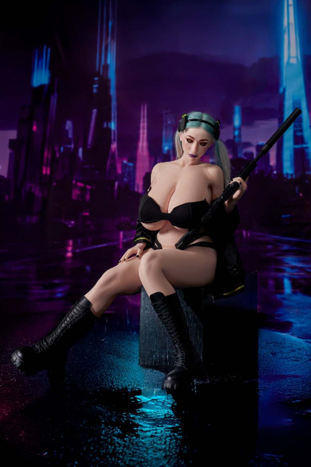 Climax Doll こぼれそうな胸 等身大 ラブドール SiR161cm Tasha(Halloween) フルシリコン製 セックス