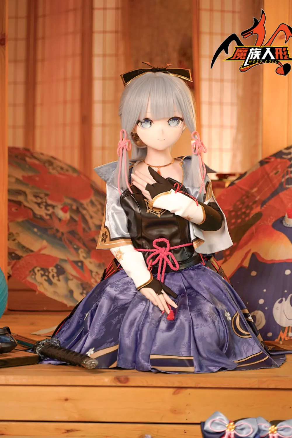 Mozu Doll クール系キャラ ダッチワイフ 141cm 小胸 霊華 PVCヘッド